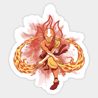 Firebending Master Sticker